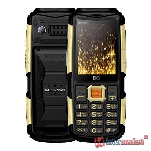 Мобильный телефон BQ-2430 Tank Power Чёрный+Серебро /